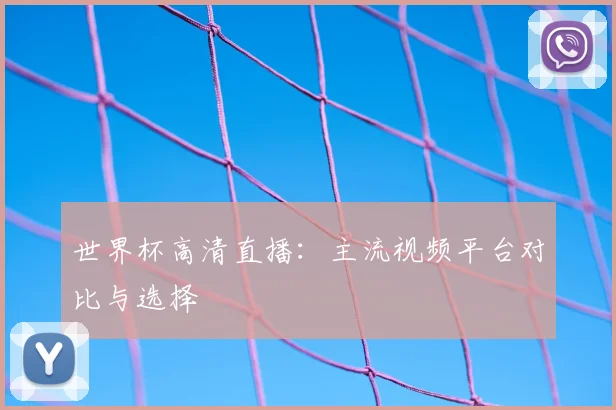 世界杯高清直播：主流视频平台对比与选择